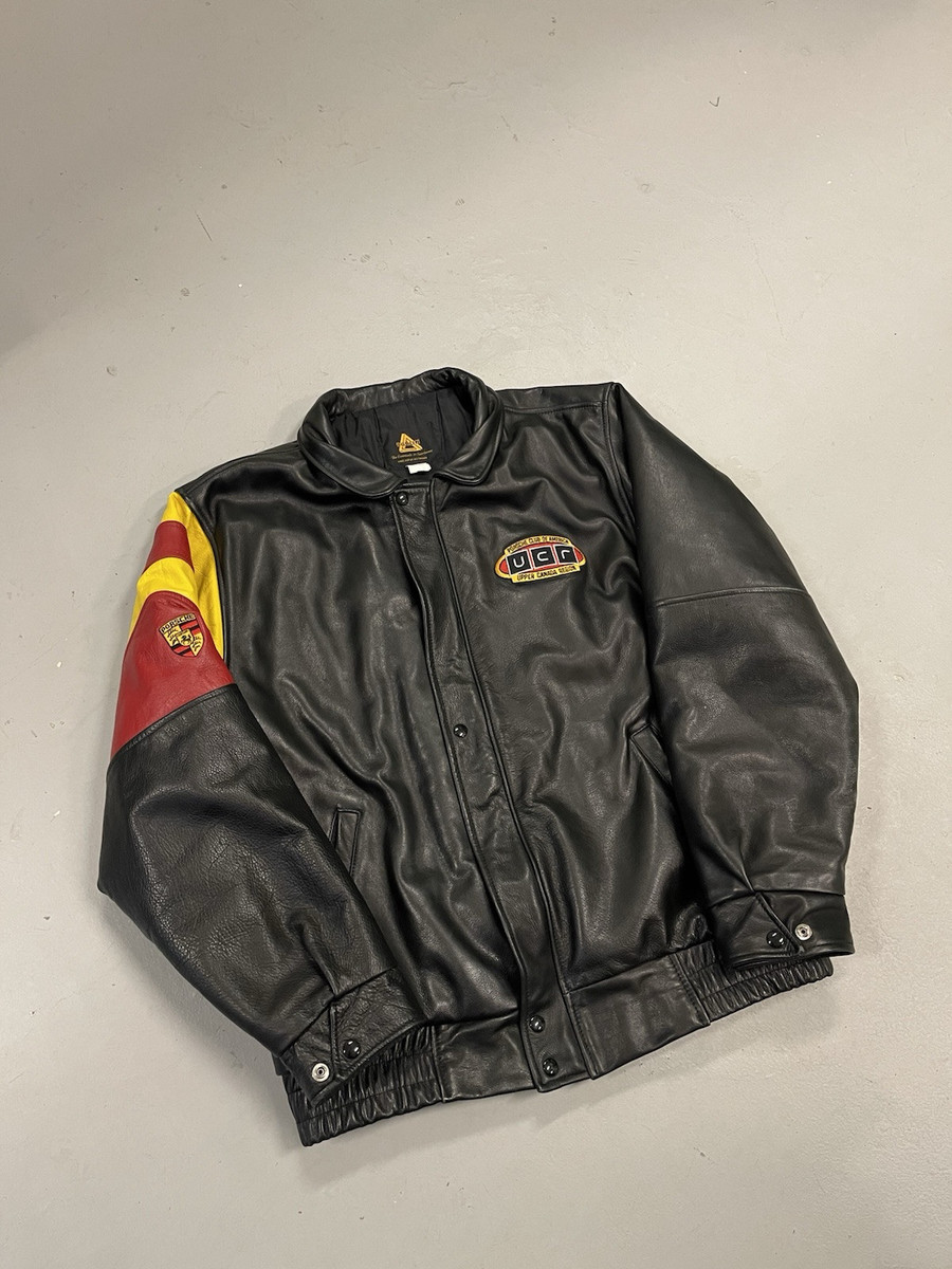 Bomber/Harrington Leather 1980s Vintage Outerwear Coats Bomber/Harrington Leather 1980s Vintage Outerwear Coats