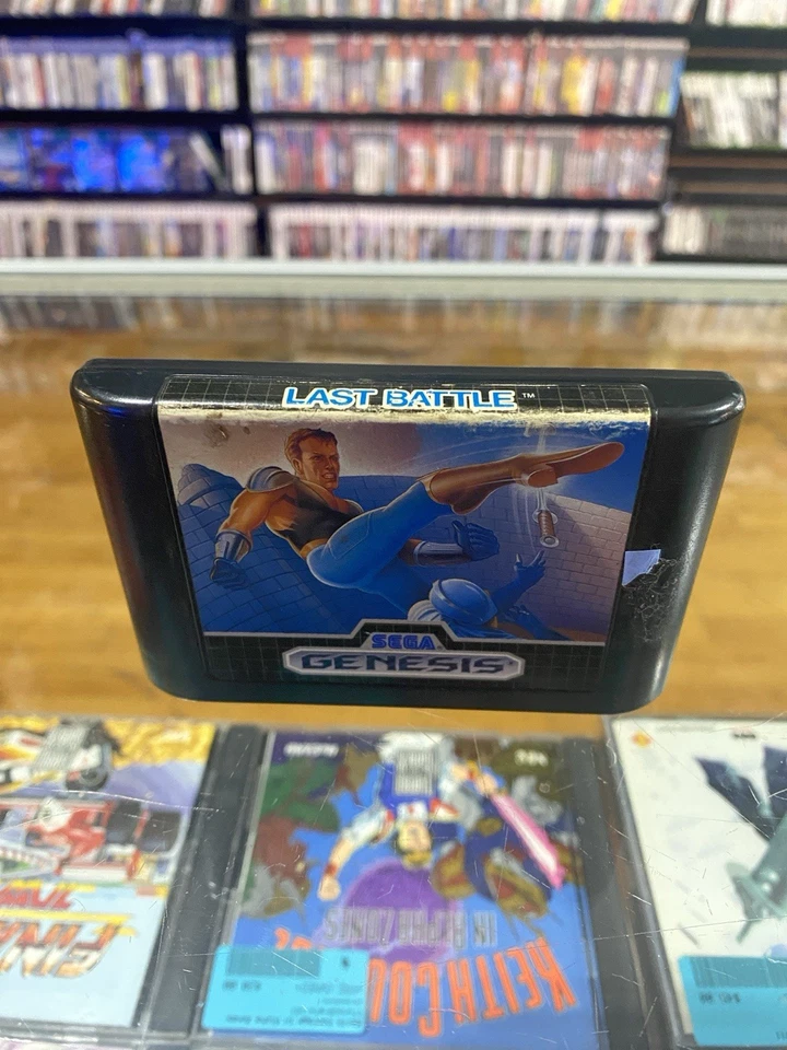Last Battle Genesis Game (Sega, 1990) Cart Only Authentic - Tested! - Image 1 of 2