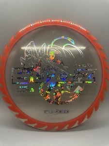 Discraft Disc Golf Fuzed Line Buzzz RARE BEE FOIL with Saw Pattern Midrange - Picture 1 of 2