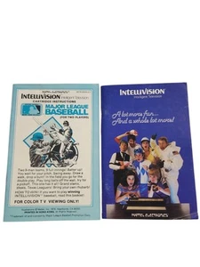 Mattel Intellivision Major League Baseball Manual Only 1979 - Picture 1 of 15
