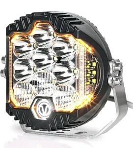 5 Inch 50W LED Driving Light, 5000LM Offroad Light IP67 Waterproof Round Work - Bild 1 von 7