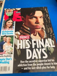MAY 23 , 2016 US WEEKLY MAGAZINE FEATURING "PRINCE, HIS FINAL DAYS" - Picture 1 of 2