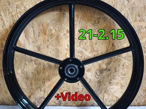 Invader Wheel 21-2.15 with brake flange Black Gloss - Bild 1 von 14