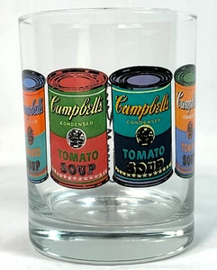 Andy Warhol Campbell's Soup Old Fashion Rocks Glass - Picture 1 of 6