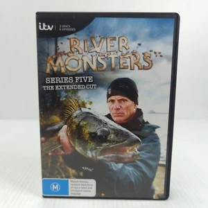 River Monsters Series Season 5 Five DVD Region 4 PAL ITV 2-Disc Fishing Angling - Picture 1 of 8