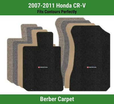 Alfombrillas delanteras Lloyd Berber para Honda CR-V '07-11 con combo Honda H & Word rojo y negro Foto 1 de 4