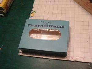 ORIGINAL -- super clean -- Boston -- blue box -- CARAM'S FAMOUSE NAME -- CANDY - Picture 1 of 5
