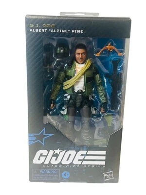 Alpine Albert Pine Gi Joe Classified Cobra Action Figure Hasbro Toy MOC box #133 - Image 1 of 4