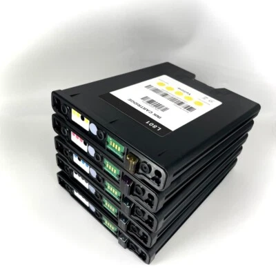 Compatible with a set AFINIA L801 ink cartridge, chip 250ml   L-801 KKCMY - Image 1 of 4