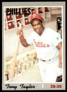 1970 Topps #324 Tony Taylor VG-EX Philadelphia Phillies