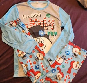 Kids Unisex Frosty The Snowman 2 Pc Pajama Set, Size 12 - Picture 1 of 4