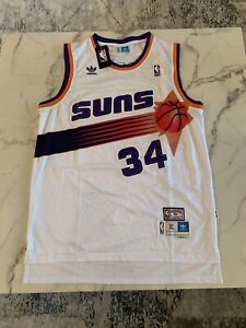 NBA Charles Barkley #34 Phoenix Suns Jersey Adidas Hardwood Classics Size XL