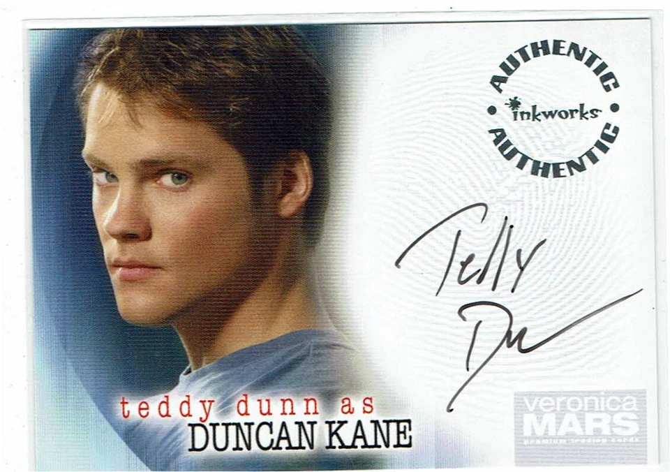 Veronica Mars Season One Inkworks 2006 Auto A-3 Teddy Dunn as Duncan Kane - Image 1 of 1