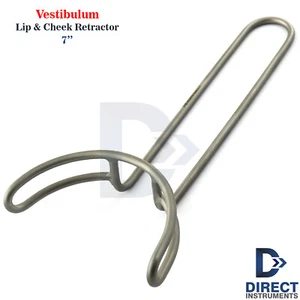 Dental Vestibulum Lip & Cheek Retractor 18cm Mouth Opener Surgical Instrument - Picture 1 of 5