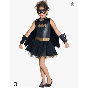 Batgirl Dress Up Costume Halloween Girls size M - Picture 1 of 5