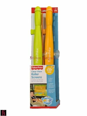 Pantallas enrollables Fisher-Price Clear-View - Persianas para ventanas Precious Planet Foto 1 de 4