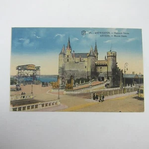Postcard Belgium Antwerp Het Steen Fortress Museum Antique Unposted RARE - Picture 1 of 12