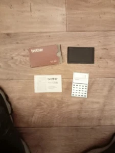 Brother VC-80 Made in Japan 1980s Calculator Boxed Instructions Needs Battery - Picture 1 of 9