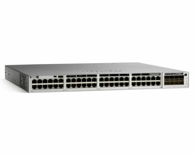 Cisco C9300-48U - 48 Ports Fully Managed Power over Ethernet Switch (Network Essentials)