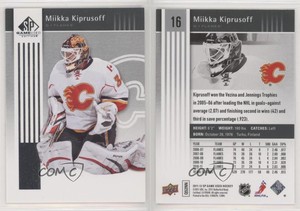 2011-12 SP Game Used Edition Miikka Kiprusoff #16