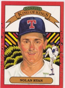 89 Donruss King Of Kings Nolan Ryan *4 ERROR CARD* - Bild 1 von 1
