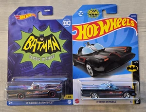 2x Hot Wheels Batman Serie TV Cars - HDG89 & HCV64-M7C5 - Nuove con scatola - Foto 1 di 2