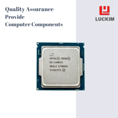 CPU Intel Xeon E3-1280V5 - Socket LGA 1151 4 núcleos 8 hilos 3,7 GHz 8 MB de caché L3 Foto 1 de 4