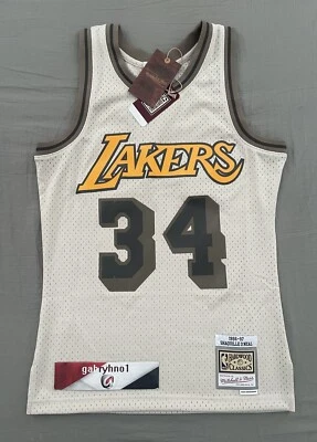 Mitchell & Ness Lakers Shaquille O’neal HWC Swingman Jersey Men’s Size Small - Image 1 of 3