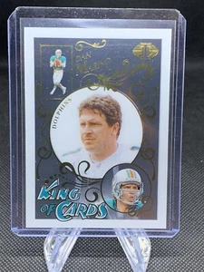 2021 Panini ILLUSIONS - DAN MARINO KING OF CARDS WHITE #KC-18 Miami Dolphins - Picture 1 of 2