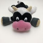 Adorable Small Stuffed Cow In Excellent  Condition