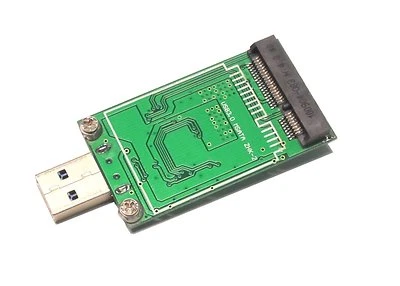 Scheda adattatore SSD USB 3.0 mSATA Mini SATA come driver disco USB - Immagine 1 di 2