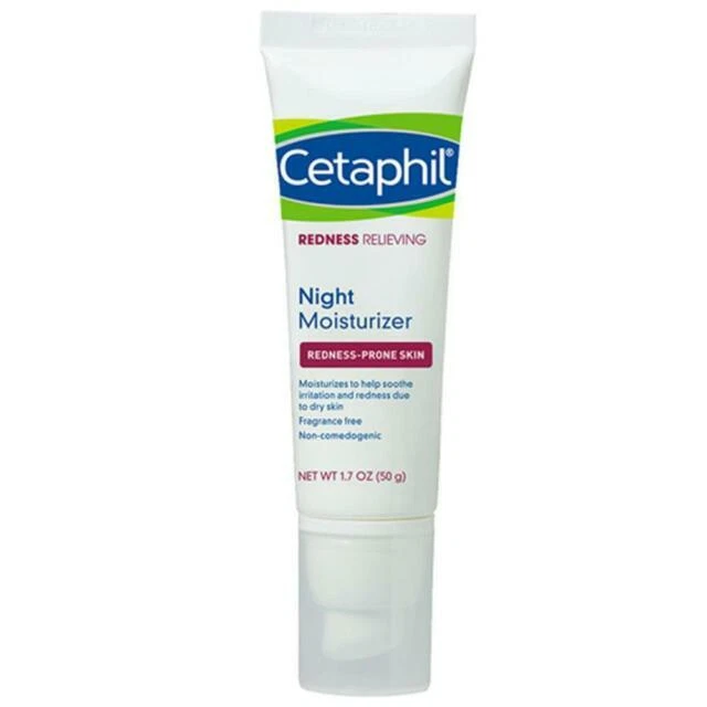 Cetaphil Redness Relieving Night Moisturizer 1.7 Ounce