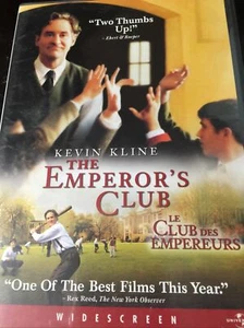 The Emperor's Club (DVD, 2002) Widescreen - Kevin Kline, Emile Hirsch - Photo 1 sur 5