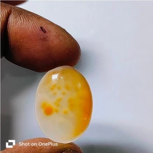 Corniola Rossa Corniola Naturale Cabochon Pietra Preziosa Sciolta Gioielli 24 Cts. ME-9335 - Foto 1 di 5