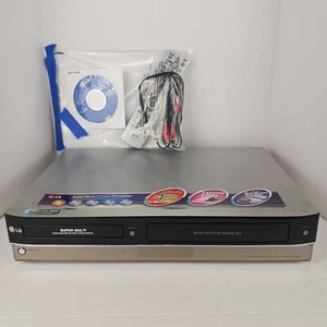 LG RC199H DVD VHS con reproductor remoto grabadora HDMI multi 4 cabezales VCR probado - Imagen 1 de 10