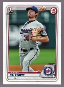 2020 Bowman Prospects Jordn Balazovic #BP-123 Rookie Card Twins - Bild 1 von 2