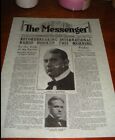 1928 The Messenger Rutherford Watchtower I.B.S.A. Jehovah "To Ends of the Earth"