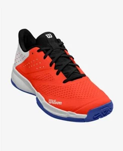 Wilson Scarpe Uomo Kaos Stroke 2.0 - (White/Orange/Bluing) - Imagen 1 de 5