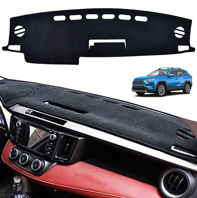 Cubierta antirreflejo para tablero de instrumentos Toyota RAV4 2013-2018 alfombrilla de tablero accesorios Foto 1 de 4