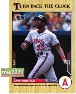 Topps Now Turn Back the Clock 2021 Dave Winfield #85 - Imagen 1 de 1
