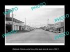 OLD POSTCARD SIZE PHOTO DIMBOOLA VICTORIA VIEW OF MAIN STREET & STORES c1960 2