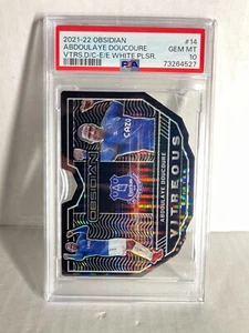 2021-22 Panini Obsidian Abdoulaye Doucoure Electric Etch White Pulsar /11 PSA 10 - Picture 1 of 3