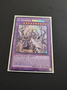 Yugioh El Shaddoll Shekhinaga NECH-EN049 Secret Rare 1st Ed NM - Picture 1 of 1