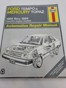 Haynes Automotive Repair Manual Book 36078 1984-1994 Ford Tempo Mercury Topaz - Picture 1 of 2