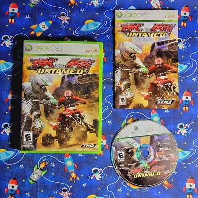 MX vs. ATV Untamed - (Xbox 360, 2007) *CIB* Great Condition* First Print - Image 1 of 4