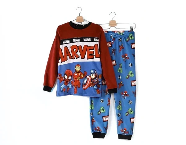 Juego de pijama para niños Marvel Avengers manga larga gráfico mezcla de algodón nuevo con etiquetas envío rápido Foto 1 de 1
