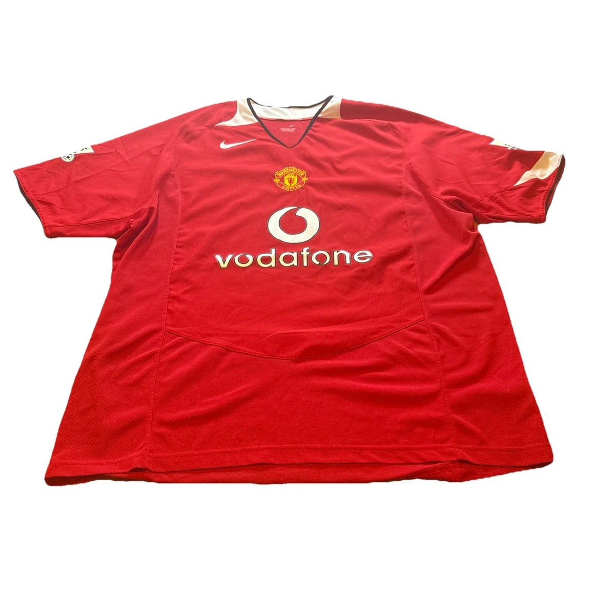 Nike Manchester United V. Nistelrooy #10 Soccer Jersey Sz XL | eBay