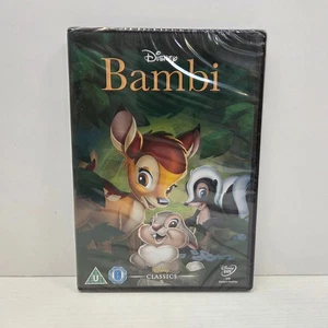 Bambi 1942 DVD New Sealed Disney Classics #5 UK Region 2 - Imagen 1 de 2