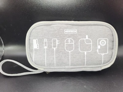 HESTECH Organizador Electrónico Cargador de Viaje Estuche Cable Organizador Bolsa Porta Foto 1 de 3