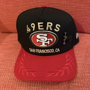 San Francisco 49ers New Era 2025 NFL Draft A-Frame 9FIFTY Snapback Hat Cap Men's - Picture 1 of 12